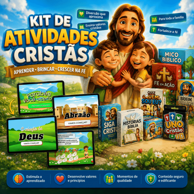 Ebook - Kit de Atividades Cristãs Completo