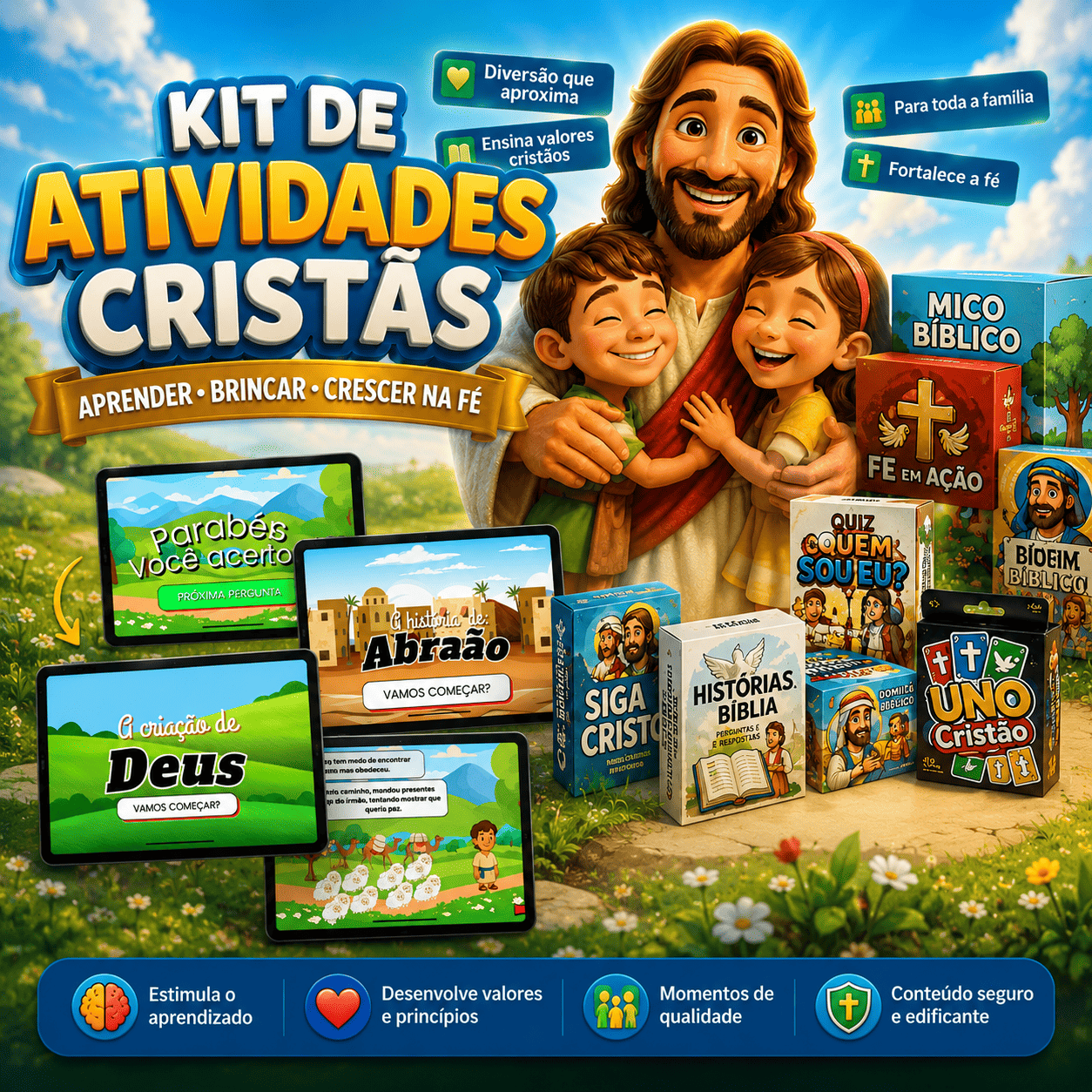 Ebook - Kit de Atividades Cristãs Completo